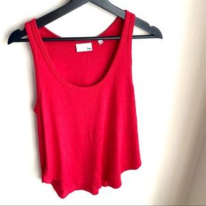 Wilfred Free Red Knit Tank